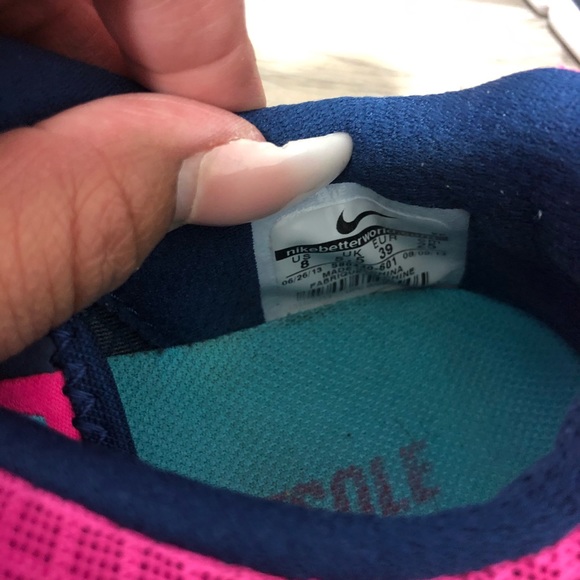 Nike Fitsole Pink Running Shoes Women’s Size 8 - Picture 7 of 7